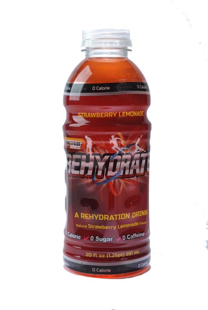 Case (12) of Strawberry Lemonade Rehydrate - 20 oz